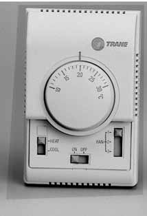 Dispositivos de control independientes Termostato N motor del ventilador CA (Accesorio de termostato 35169830-001) CONTROL CON TERMOSTATO ELECTROMECÁNICO Figura 1.