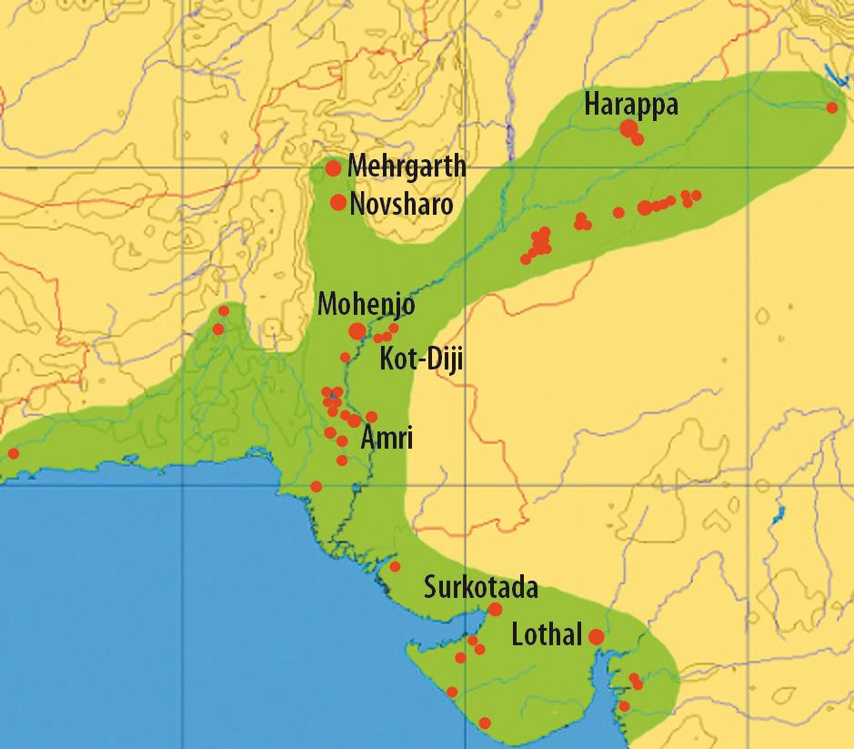 2- La Civilización India a) Localización Geográfica y temporalidad: Se desarrolló en el valle
