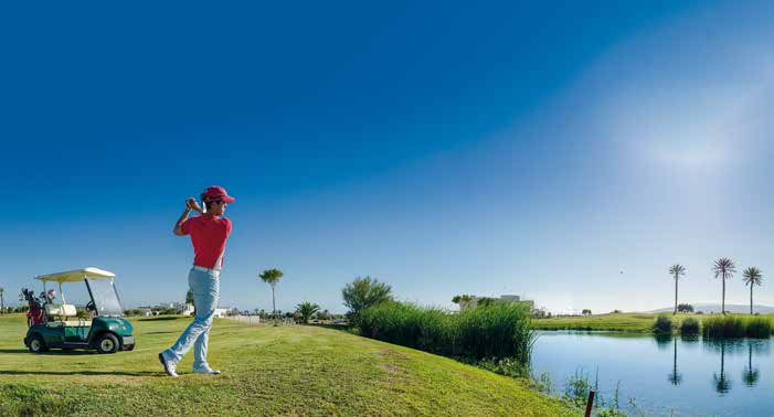 11 Otros Campos de Golf en la Provincia de Almería Valle del Este Resort (Vera) Un lugar paradisíaco en el que poder disfrutar en un campo de golf de singular diseño, esmerado