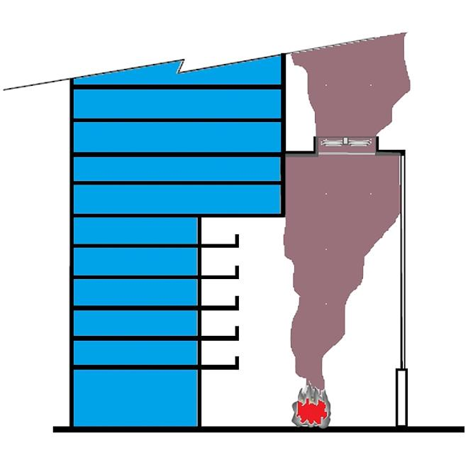 cubierta de la plazoleta interna cuya superficie corresponda a por lo menos el 5% del área de base de la plazoleta o atrio.