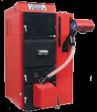 Descripción Las nuevas calderas de leña HI-TECH combinan el alto rendimiento de la combustión a leña con el sistema de llama invertida con gasificación aspirada y la comodidad de funcionamiento