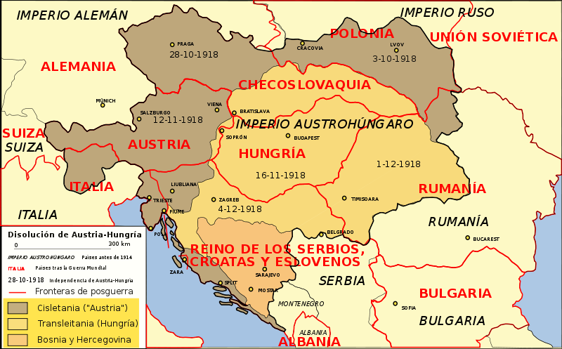 OTROS TRATADOS Y RESOLUCIONES Tratado de Saint-Germain con Austria: eliminación del imperio Austro-húngaro cuyo territorio es fragmentado entre Austria, Hungría, Checoslovaquia y cesión de territorio