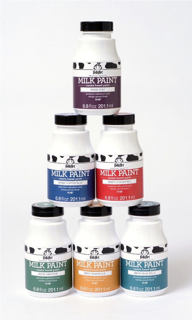 Milk Paint Base Caseina Caraterísticas y Beneficios: Base Caseina real Pre-mezclada, lista para su uso Sin pigmentos para mezclar.