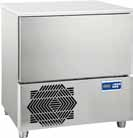 Blast chillers/freezers reduces the food core temperature fast (chilling, from +90 C to +3 C in 90 minutes, freezing from 90 C to -18 C in 270 minutes) and inhibit micro-organisms while keeping