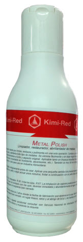 Metal Polish Limpiador, restaurador, abrillantador de metales 500 ml Crema suave de acción rápida que limpia, restaura y pulimenta en una sola operación.
