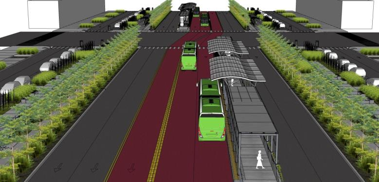 Programa BRT La Matanza Sistema BRT Metro 3 Corredor del Sudoeste El sistema BRT Metro 3 consiste en la generación de un Sistema Integrado de Transporte Público de Pasajeros a partir de la