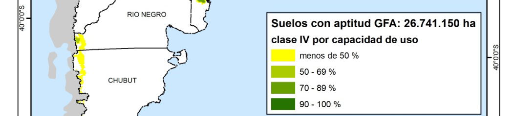 6 mill ha: 22% Total Argentina: