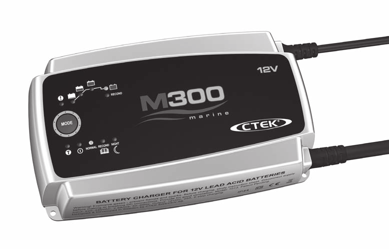 M300 Cargador de baterías Para baterías de plomo Manual del usuario y guía