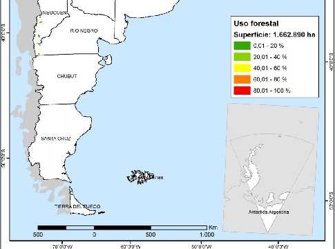 Total Argentina: 1,6 millones hectáreas 0,6 % Región Pampeana