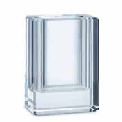 Contenitori/Holders Vetro Ottico Optical Glass Luxy LX21 Portasapone D appoggio Freestanding Soap Dish Porte Savon