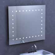 Specchi e Luci BUBBLE _ 62x75 cm Specchio Con Luci Mirror With Lights Miroir Avec Lumières Spiegel Mit Lichte Espejo Con