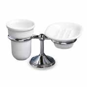 Escobillero Ёршик Туалетный CO16 Portasapone E Bicchiere Da Appoggio Freestanding Soap Dish