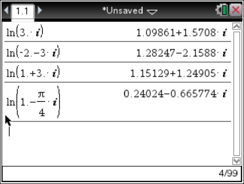 Ma3002, Funcions rals xtndidas al Plano Compljo, problmas rsultos 2 3) z 3 = + 3 i ) z = i π Dtrmin la part ral d la función logaritmo principal aplicada a z,...,z.