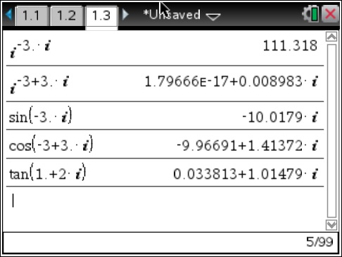 Ma3002, Funcions rals xtndidas al Plano Compljo, problmas rsultos 3) Para obtnr sn z ) dbmos calcular i z i z y i z = i 3 i) = 3+0 i = 3 cos 0) + 3 sn 0) i = 3 20.