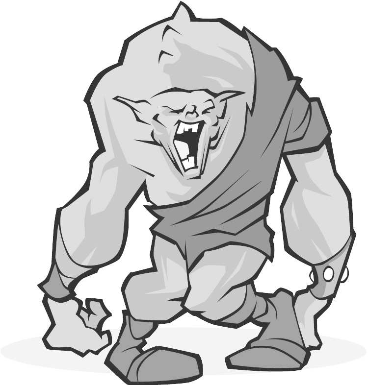 Hombres Troll Taxonomía: Gente El Troll de Piedra: la más baja estupidez encarnada Troll de Piedra Taxonomía: Monstruo Descripción: Esta subcategoría de Trolls de las Cavernas comparte todas las