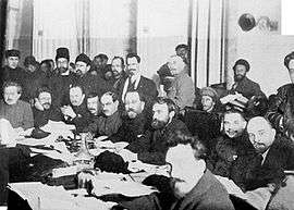 bolcheviques. El III Congreso de los Sóviets Constituyente.