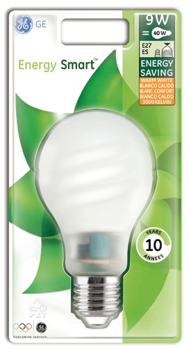 Energy Smart de GE Por fin, la nueva lámpara de bajo consumo que todos esperábamos Lámparas fluorescentes compactas de GE de gran calidad Energy Smart de GE ofrece la combinación perfecta entre las