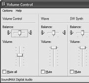 Utilización con un ordenador Cómo ajustar el volumen de altavoz en Windows apple Haga clic en el botón Volumen situado bajo la opción Reproducción de sonido (Sound playback) de la ficha Audio.