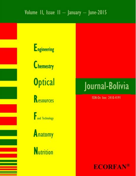 ECORFAN Journal-Bolivia Producto: ECORFAN Journal-Bolivia Áreas de Investigación: Engineering, Chemical,