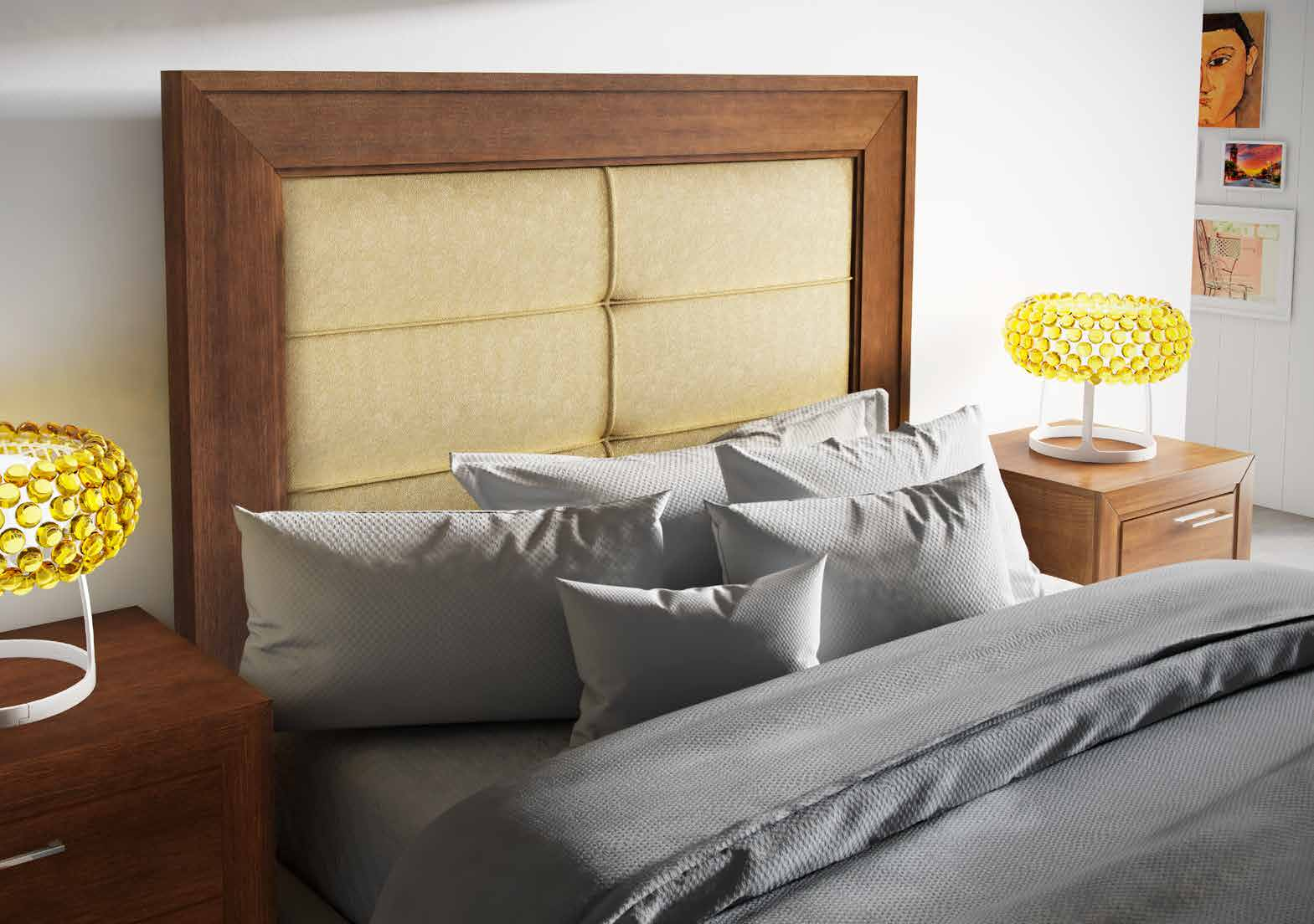 Regarding bedrooms, headboards play a significant role matching the rest of the pieces of furniture that