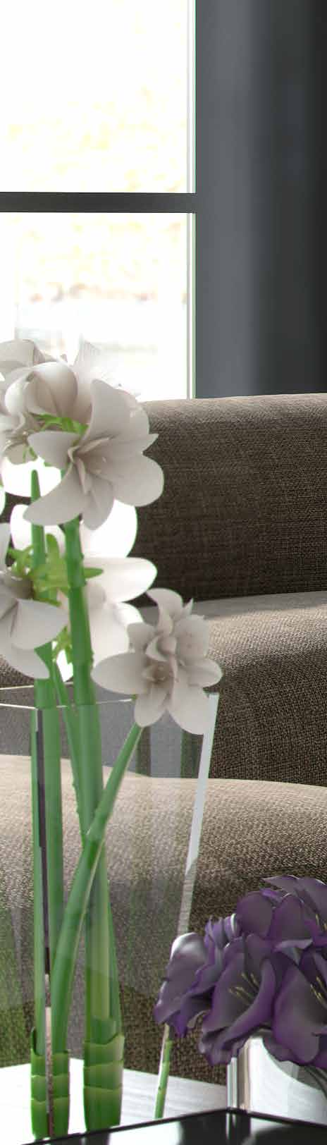 salones/living rooms La calidad de los materiales unida al diseño que nos caracteriza,