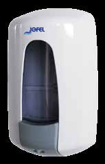 Aitana Dosificador de jabón rellenable Aitana NB Dosificador de jabón rellenable AC70000 Tapa blanca,