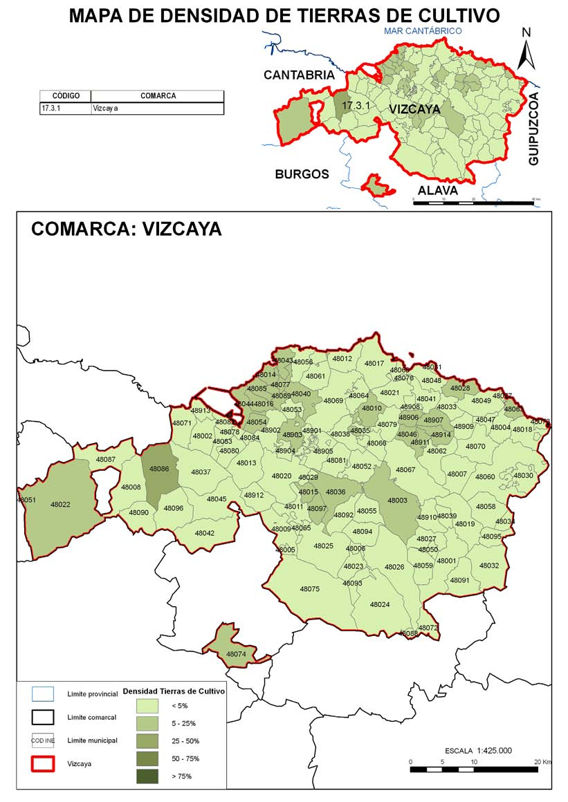 Comarca Vizcaya Figura 1-5: Mapa de