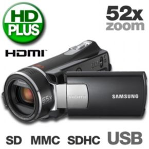 Videocámara Samsung SMX-K40 + tarjeta 4GB + funda Sensor de Imagen: 1/6" CCD (Max/Efectivo: 680K/460K pixels) Soporte de Grabación: Tarjeta de SD/ SDHC Tarjeta de Memoria: SD / SDHC (Max.