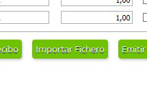 Importar fichero. A continuación el usuario deberá indicar las filas del fichero Excel que desea incluir en la importación (por ejemplo: 2-158) e importar el fichero a través del botón Examinar.