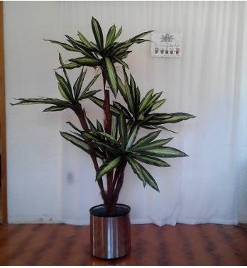 Planta artificial yuca verde combinada Clave: 0050 Medida: 1.60 altura.