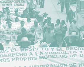 Sixto Alverca Presidente del Frente de Defensa del Medio Ambiente de Carmen de la Frontera, Huancabamba Queremos diálogo y una propuesta que defienda la vida Sixto Alverca, líder de la comunidad de
