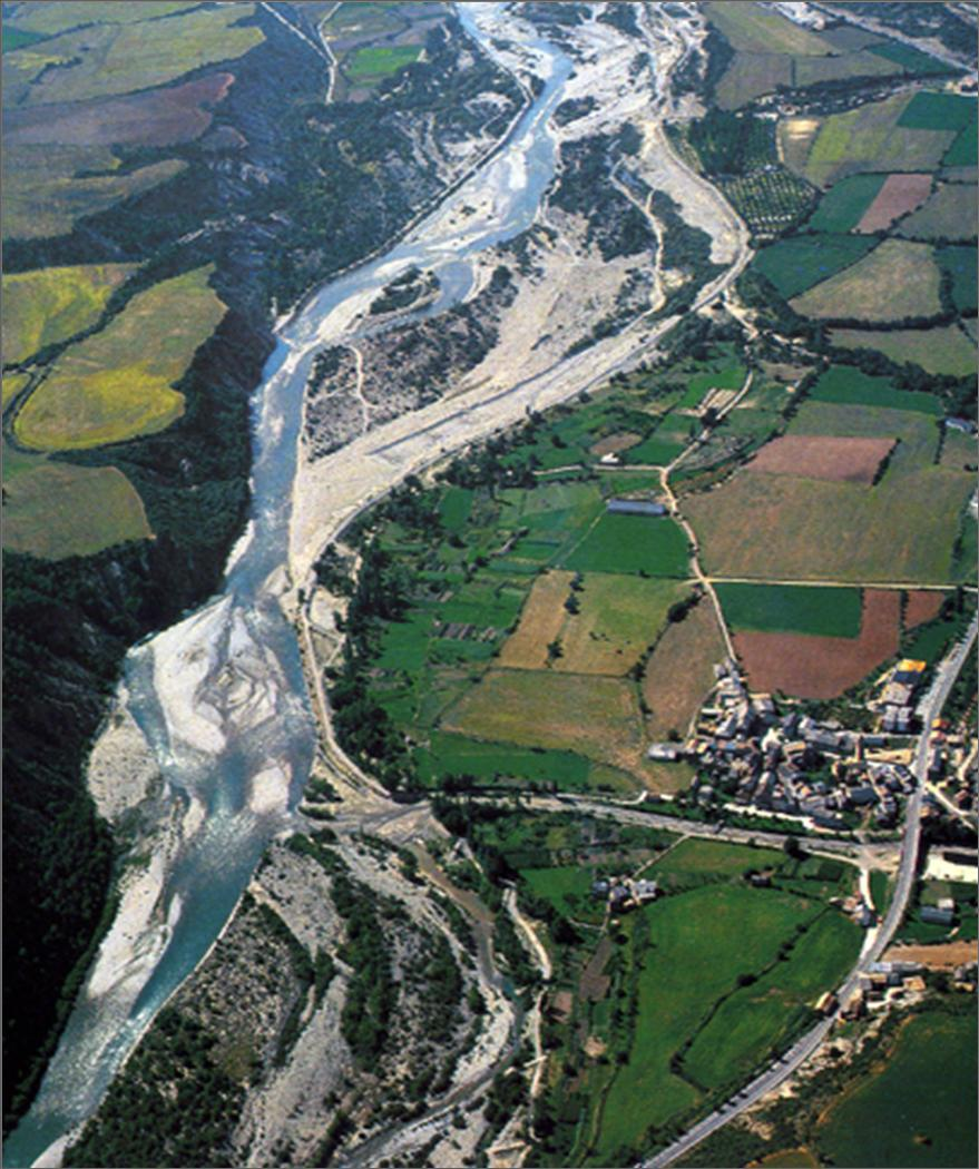 Cuál es la función de la red fluvial en el planeta?