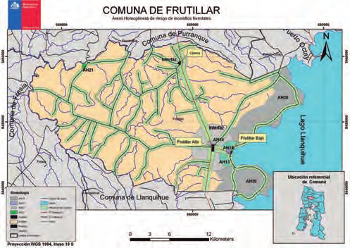 REGIÓN DE LOS LAGOS COMUNA DE FRUTILLAR Mapa área homogéneas por Comuna 5.