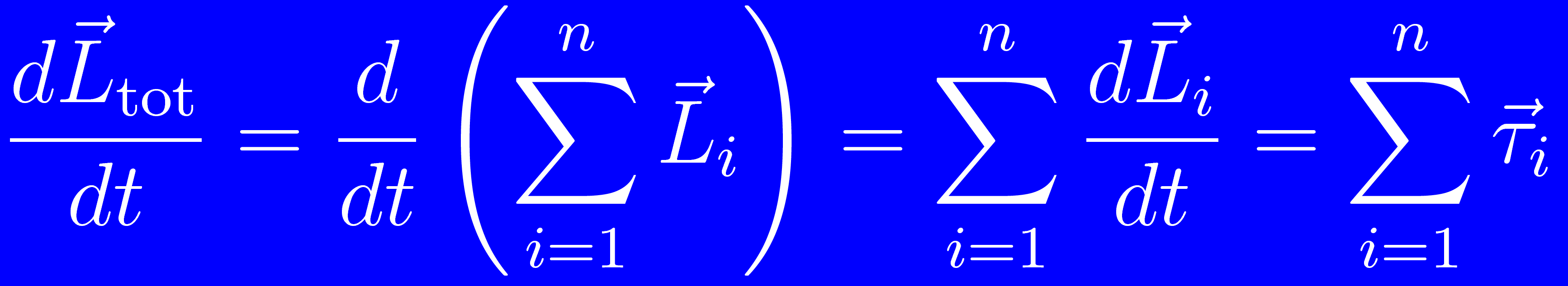 omento angular total de un sistema de partículas A priori, para cada partícula i tendríamos que calcular el torque asociado con: