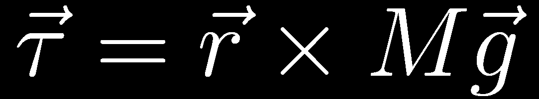 del pivote porque su brazo de palanca con respecto a dicho punto es cero x CM r Mg O n τ (a) y Par con respecto a debido a la gravedad Dirección perpendicular al plano formado por y L i L L f (b)