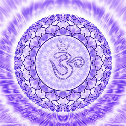 Chakra de la Corona Color violeta Asociación Sanskit Nombre Sahasrara Ubicación Coronilla Conocimiento -La lección de derecho a aspirar.