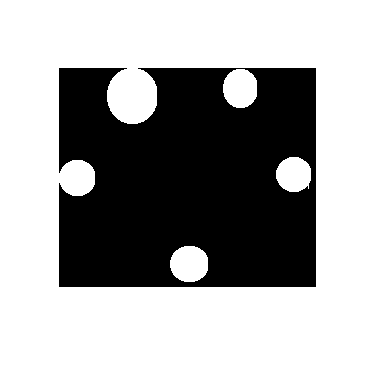 Interpretación y acciones: Utilizando la película expuesta en el tope del receptor de imagen mida la desviación entre el campo de rayos x y los ejes exteriores de las cuatro monedas (ver figura 1).