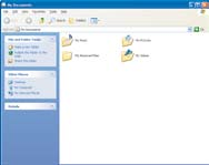 Introducción a Windows Administre sus archivos y carpetas con Mi PC. Desde ese lugar, usted podrá ver todo el contenido de su computadora.