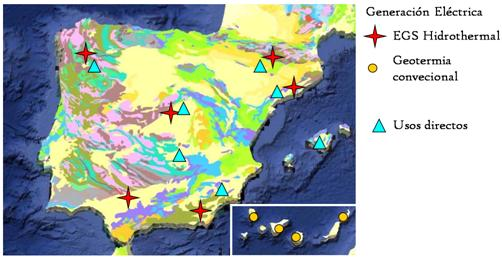 39 Geotermia de Alta Entalpía y su situación en España Potencial Geotérmico en España: CANARIAS potencial para el desarrollo de geotermia convencional.
