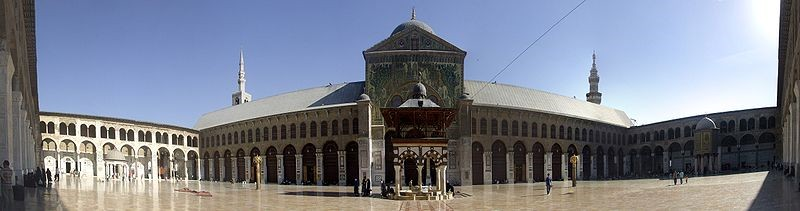 SIRIA (Damasco, Mezquita de los Omeyas) Fuente:pt.wikipedia.