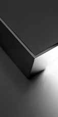 8 cm 90 VIBIA 91 Alpha Design by Ramos & Bassols. Soft white lacquer, sof black lacquer / Lacado soft blanco, Lacado soft negro. Ø 10,5 cm 8 cm 8 cm 7920. LED WC, 3W 2,75 cm 10,5 cm 7925.