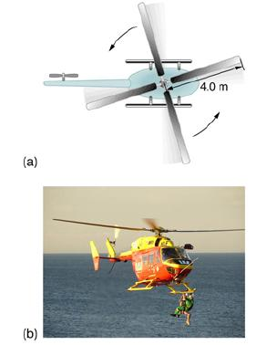 Ejemplo: helcóptero E c 1 Mv 1 I Calcular la energía cnétca de traslacón del helcoptero y de rotacón s las 4 aspas pueden asmlarse a barllas delgadas de