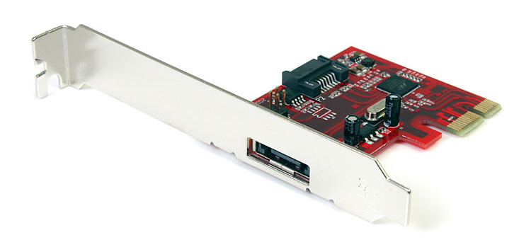 Tarjeta Controladora PCI Express de 1 Puerto esata y 1 Puerto SATA de 6 Gbps (SATA 3.0) PEXSAT31E1 *El producto real podría variar de la fotografías DE: Bedienungsanleitung - de.startech.