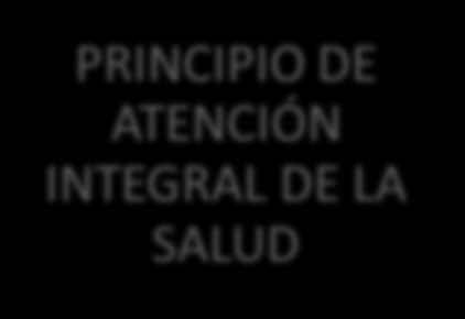 PRINCIPIO DE GESTIÓN INTEGRAL PRINCIPIO DE