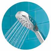 Enjuague Un spray concentrado, ideal para limpiar la bañera y la ducha.