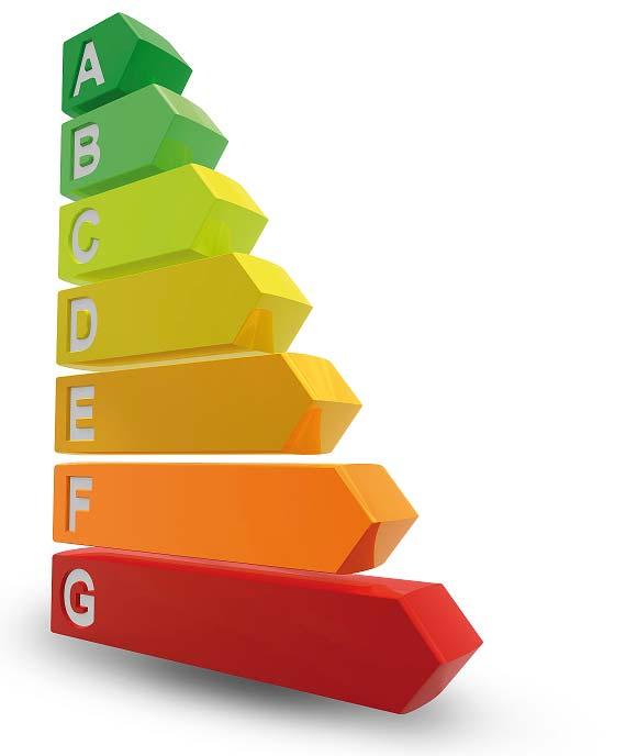Sistemas más eficientes o Mejora en la certificación Energética: Menor consumo de