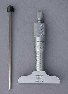 Micrómetros especiales. Micrómetro para medir roscas. Pu eden ser diferenci Micrómetro de profundidad. ados Micrómetro digital milesimal.