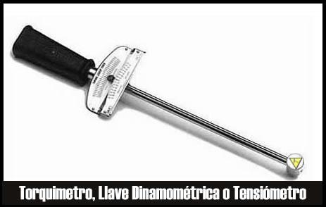La llave dinamométrica es una herramienta manual que se utiliza para apretar los tornillos que por sus condiciones de trabajo tienen que llevar un PAR DE APRIETE muy exacto.
