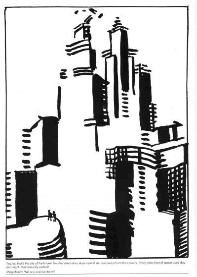 Portada del libro The Story of Comfort Air Conditioning. [1.07]. De la portada del libro Técnica y arquitectura en la ciudad contemporánea.