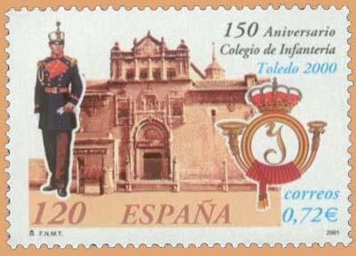 En 2001 150 Aniversario del Colegio de Infantería de Toledo, creado